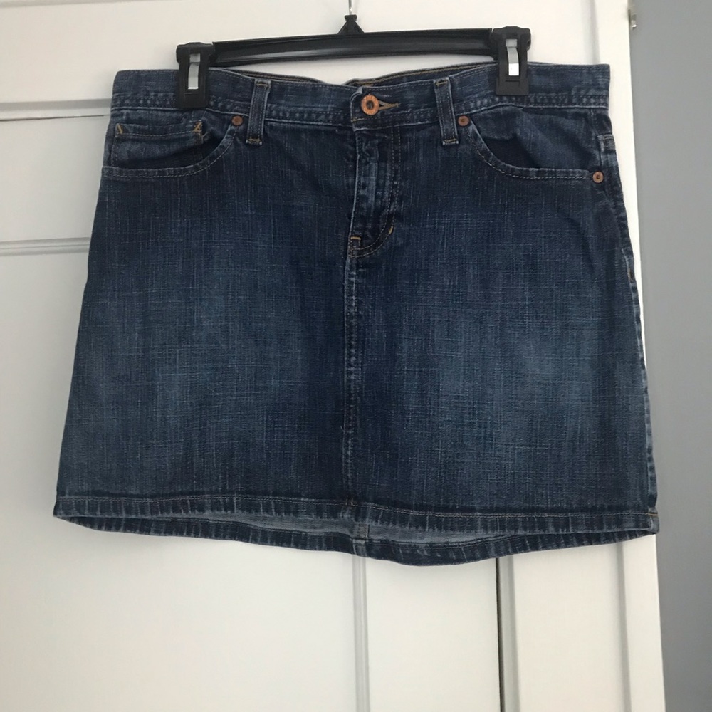Denim Mini Skirt